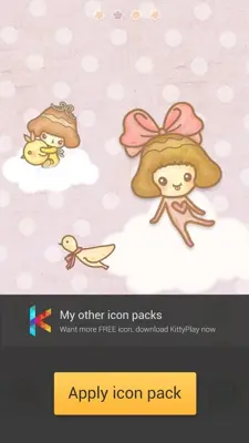 Ssonyeo of the sky IconPack android App screenshot 2